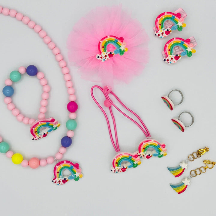 Rainbow Jewelry Set - Leah