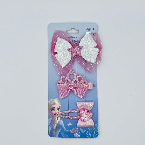 Frozen Princess Hair Clip Set - Leah