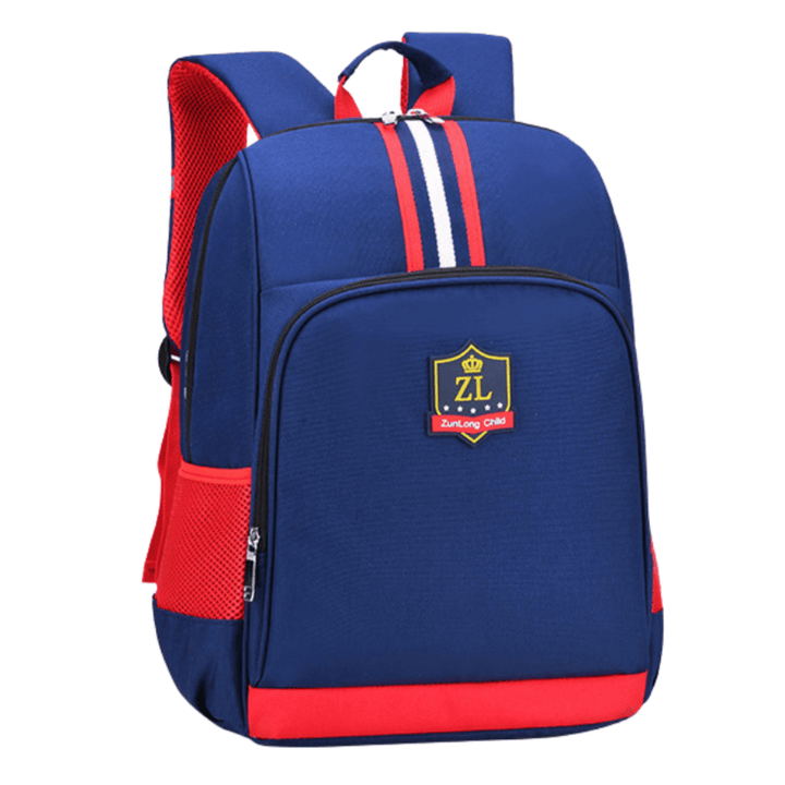 Inverted Stripes Backpack - Blue - Leah