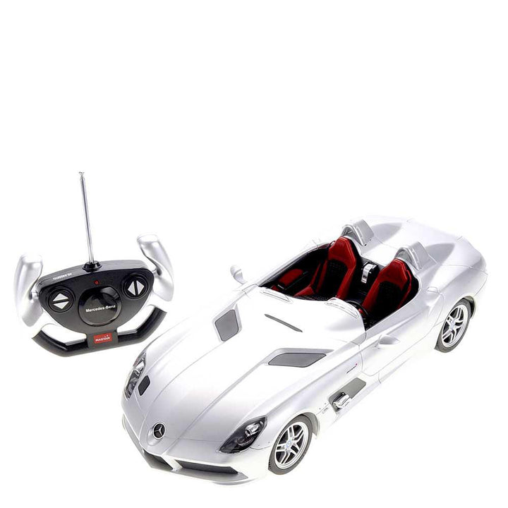 Mercedes Benz SLR Mclaren RC Car 1:12 Scale-Silver - Leah