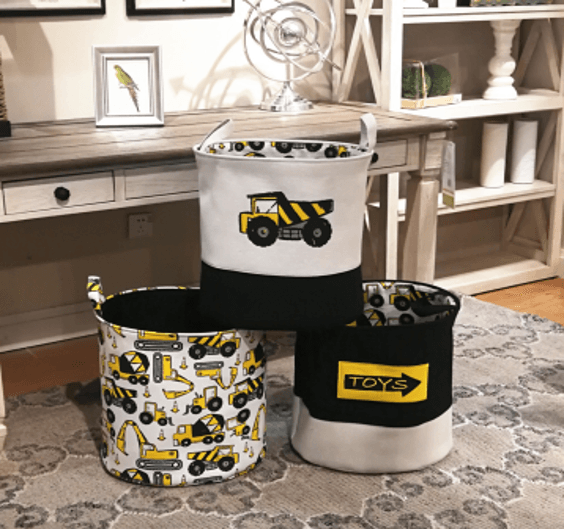 Construction Storage Baskets - Leah