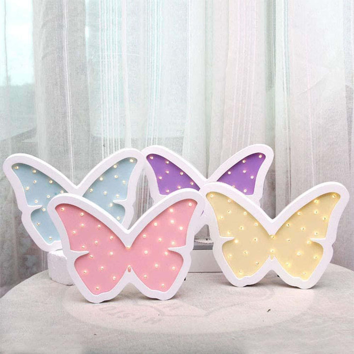 Night Lights - Pink Butterfly - Leah