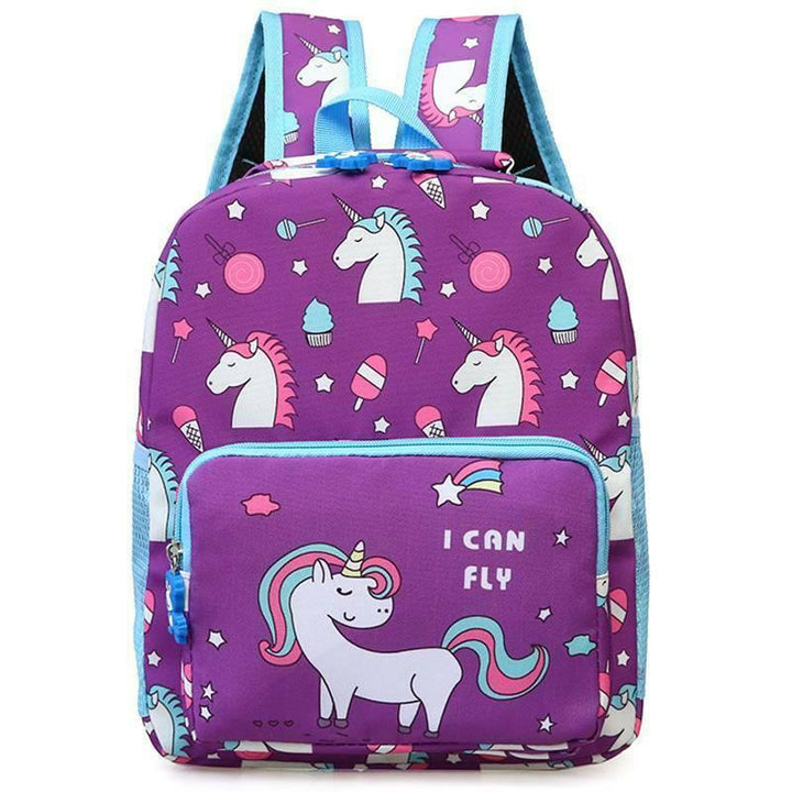 Flying Unicorn Backpack - Purple - Leah