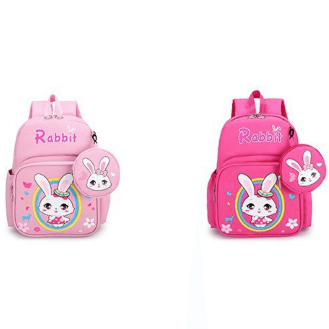 Rabbit Backpack - Tea Pink – Leah