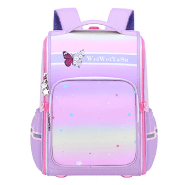 Reflective Backpack - Purple - Leah