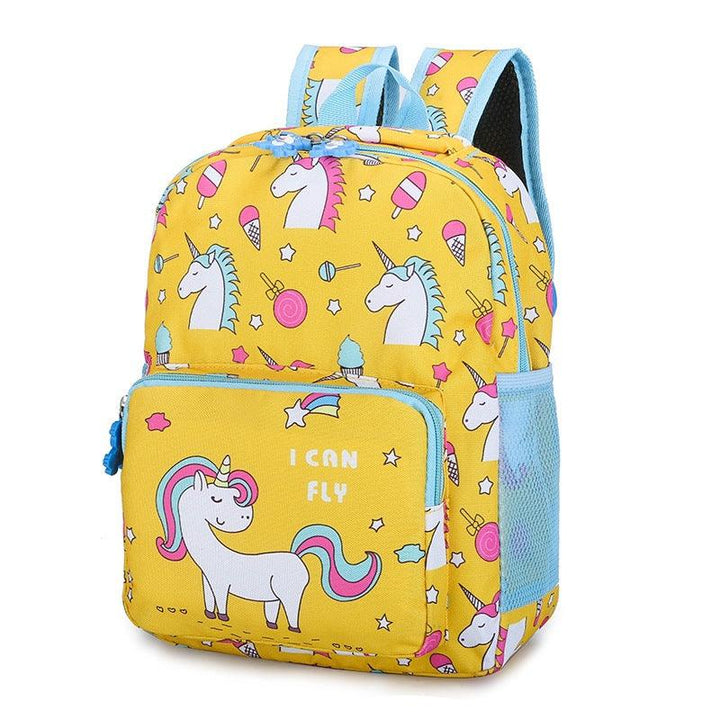 Flying Unicorn Backpack - Yellow - Leah