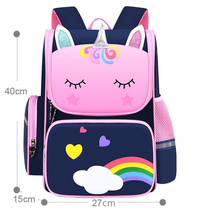 Unicorn Backpack - Blue - Leah