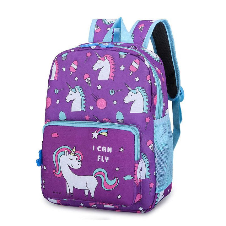 Flying Unicorn Backpack - Purple - Leah