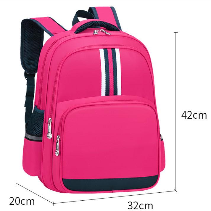 Stripes Backpack - Pink - Leah