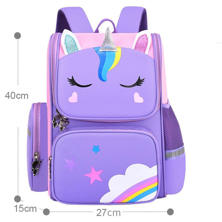 Unicorn Backpack - Purple - Leah