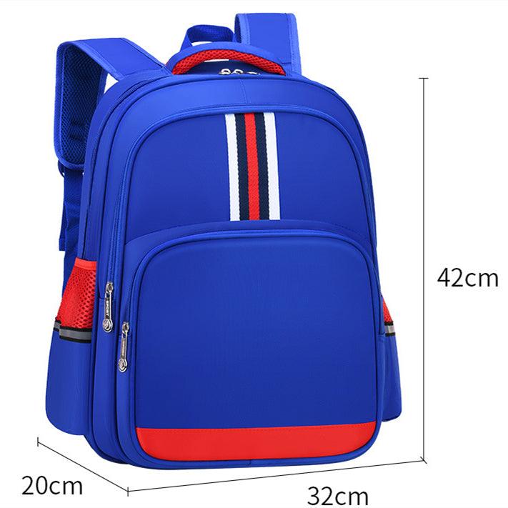 Stripes Backpack - Light Blue - Leah