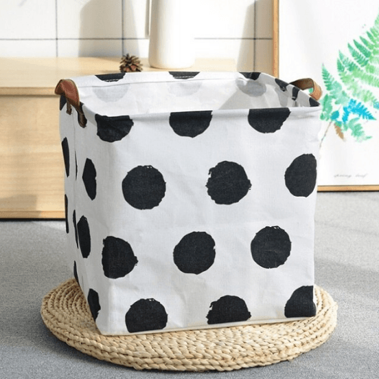 B&W Storage Baskets - Leah