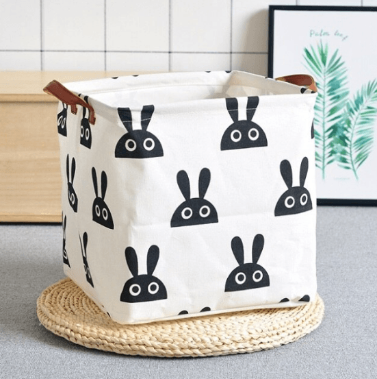 B&W Storage Baskets - Leah