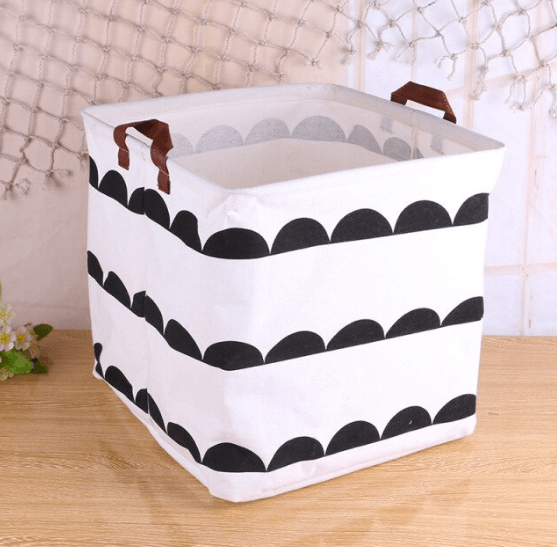 B&W Storage Baskets - Leah