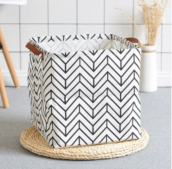 B&W Storage Baskets - Leah