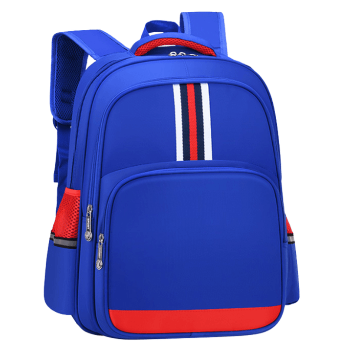 Stripes Backpack - Light Blue - Leah