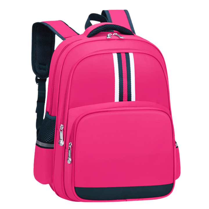 Stripes Backpack - Pink - Leah