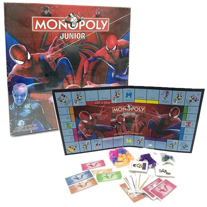 Monopoly Board Game Spiderman Edition - Leah