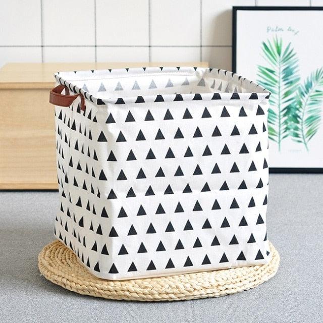 B&W Storage Baskets - Leah